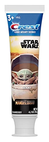Crest Toothpaste 4.2 Ounce Kids Star Wars Tube (Strawberry) (Pack of 2)