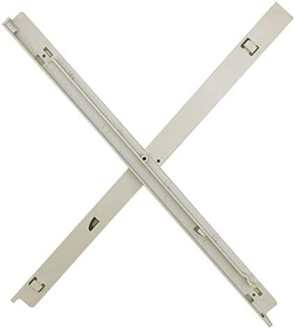 Refrigerator Pan Hangers (Left & Right) Replacement for Part# 240530601 & 240530701- Fit for Kenmore & Frigidaire Refrigerators