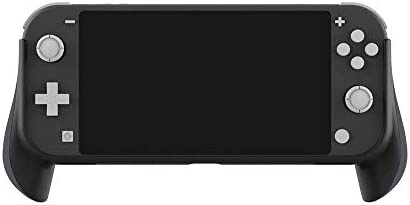 Azakio, Grip case for Nintendo Switch Lite,Ergonomic Nintendo Switch Lite Hand Grip, Accessories for Switch Lite (Black)