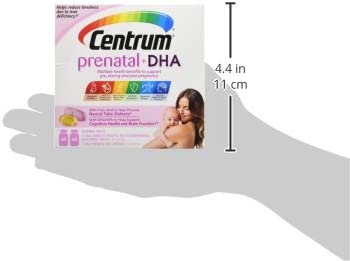 Centrum Prenatal+Dha Combo 120 Count