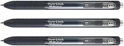 Paper Mate InkJoy Gel Pens, Medium Point, Black, 3 Count