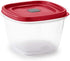 Rubbermaid Easy Find Lids 7-Cup Food Storage and Organization Container, Racer Red