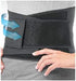 Mueller Sports Medicine Adjustable Back Brace, Back Support, for Men and Women, Black, One Size