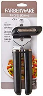 Farberware Professional Can Bottle Opener, 7.87-Inch, Black