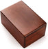 PCS Cremation Urns for Ashes, Pet Memorial Funeral Urns Box,Wooden Decorative Urn for Dog Cat,Cremation Keepsake Burial Ash Box - S (6 x 4 x 2.75'')