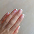 FZANEST Nude Gel Nail Polish LED UV Jelly Milky Transparent Sheer Natural Color Gel Polish French Manicure Nail Art (Soft Clear Pink)