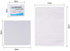 Pre-Moistened Lens Wipes ALIBEISS Screen Wipes for Glasses, Camera,Tablets, Smartphone, Screens and Other Delicate Surfaces,Pack of 100