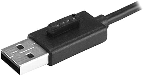 StarTech.com 4 Port USB 2.0 Hub - USB Bus Powered - Portable Multi Port USB 2.0 Splitter and Expander Hub - Small Travel USB Hub (ST4200MINI2)