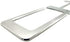 Tailgate Inserts Letters Compatible for 2019 2020 2021 2022 2023 Silverado, 3D Raised & Strong Adhesive Decals Letters, Tailgate Emblems Inserts Letters - Chrome Silver