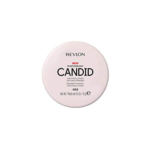 Revlon PhotoReady Candid Setting Powder, with Anti-Pollution, Antioxidant Ingredients, without Parabens, Pthalates and Fragrances; Shade 003 .34 Fluid Oz