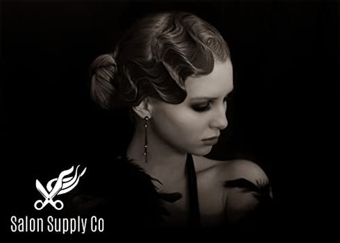 Hair Wave Clips - Set of 10 - Aluminum 3.5" Butterfly Wave Setting Clips - Finger Wave Clips for Hair - Marcel Wave Hair Clips - Fingerwave Clips - Wave Clamps