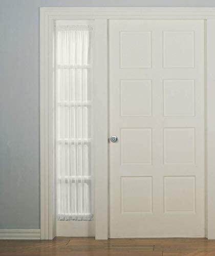 KXLIFE 2 Pack Small Spring Tension Curtain Rod for Window Cupboard Closet (White, 7 to 12 Inch)