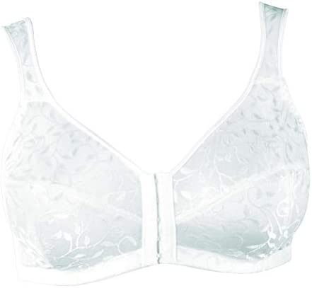 Just My Size Women's Easy On Front Close Wirefree Bra MJ1107