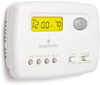 Emerson 1F78-151 Single-Stage Programmable Digital Thermostat, 5-2 Day