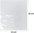 LazyMe 32x40 inch, Basket Cellophane Shrink Bags, Shrink Wrap Bags Large, Clear, 5 Packs