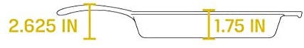 Lodge Cast Iron Grill Pan, Square, 10.5 Inch