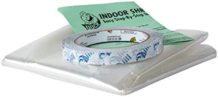 Duck 286218 Extra Large Patio Door Shrink Film Window insulation kit, 1, Crystal Clear