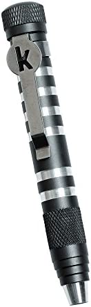 Kershaw TX-Tool (TXTOOL); 4.8 in. Single-Position Multifunction Magnetic Bit Driver; Includes T-6, T-8, T-10, 2 Phillips and Slotted Screwdriver Bit; 1.1 oz, Black
