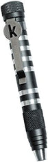 Kershaw TX-Tool (TXTOOL); 4.8 in. Single-Position Multifunction Magnetic Bit Driver; Includes T-6, T-8, T-10, 2 Phillips and Slotted Screwdriver Bit; 1.1 oz, Black