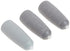 Finishing Touch Flawless Pedi Replacement Heads for Pedicures, 3 Piece Attachment Set