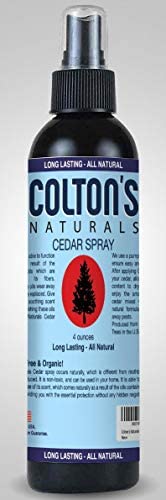 Colton's Naturals Cedar Spray – 4 ounce – With Lavender Extract – Non-Chemical Wood Protection – for Cedar Wood – Restores Scent 4oz Bottle – Closets & Drawers