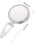 20X Magnifying Mirror, Two Sided Mirror, 20X/1X Magnification, Folding Makeup Mirror with Handheld/Stand,Use for Makeup Application, Tweezing, and Blackhead/Blemish Removal.4Inches (Silver)