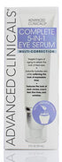 Advanced Clinicals 5-in-1 Multi Correction Anti-Aging Eye Serum Lotion W/ Retinol, Collagen, Vitamin C, & Manuka Honey. Reduces Appearance Of Dark Circles, Wrinkles, Crow's Feet & Fine Lines, 2 Fl Oz