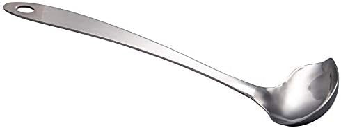 IMEEA Gravy Ladle Sauce Drizzle Spoon with Spout Stainless Steel Serving Soup Ladle Gravy Boat Ladle, 11.6inch
