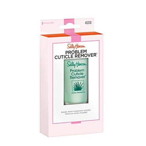 Sally Hansen Problem Cuticle Remover™, Eliminate Thick & Overgrown Cuticles, 1 Oz, Cuticle Remover Cream, Cuticle Remover Gel, Ph Balance Formula, Infused with Aloe Vera to Soothe and Condition