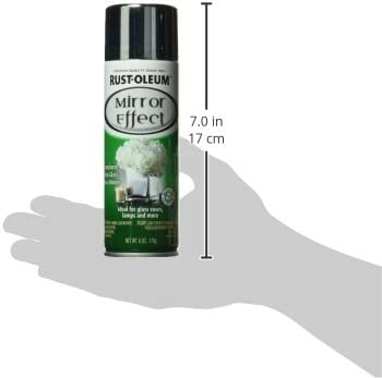 Rust-Oleum 267727 Specialty Mirror Spray, 6-Ounce, Silver
