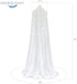 Zeke and Zoey Kids Hanging Bed Canopy for Girls Bed or Boys with Glow in The Dark Stars, The Bed Netting Stars Will Light up Your Child’s own Galaxy. Ideal Bedroom Decorative Tent