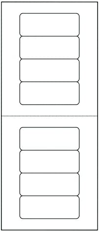 AVERY Mini-Sheets Address Labels 1 x 2-5/8, Pack of 200 (2160), White