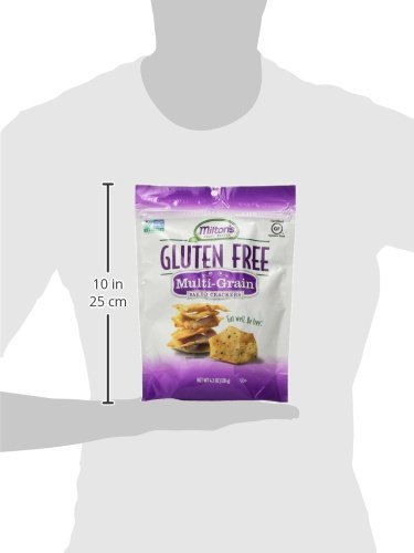 Milton’s Gluten Free Crackers (Multi-Grain). Multi-Grain Gluten-Free Baked Crackers (Single Pack, 4.5 oz).