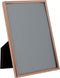 Maturi Rose Gold Colored Thin Edge Photo Frame - 4 x 6-Inch
