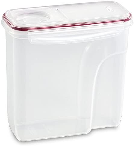 EXTRA LARGE 24 Cup (192 oz) Cereal Storage Container/Keeper - Rice Food Storage for Kitchen and Pantry - Airtight Dispenser Lid & BPA-Free