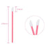 400PCS Disposable Lip Brushes Lip Gloss Applicators Make Up Brush Lipstick Lip Gloss Wands Makeup Applicators Brushes Applicator Tool Makeup Beauty Tool Kits Disposable Lip Brushes Tool Kits Pink