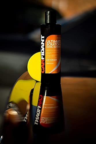 Carfidant Scratch and Swirl Remover - Ultimate Car Scratch Remover - Polish & Paint Restorer - Easily Repair Paint Scratches, Scratches, Water Spots! Car Buffer Kit