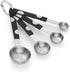 Kate Spade Deco Dot Metal 4-Piece Measuring Spoon Set