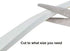 Yotache White Doors Windows Insulation Tape 2 Rolls 1/2 Inch Wide X 1/4 Inch Thick, Foam Weather Stripping Gasket Tape Seal for Draft, Soundproofing, Total 26 Feet Long (2 X 13 Ft Each)