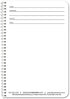 BookFactory NotRight (Left-Handed) Notebook / Lefty Notebook 120 pages 6" x 9" Black Cover, Wire-O (JOU-120-69CW-A-(NotRightBlk))