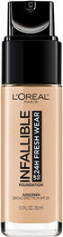 L'Oreal Paris Makeup Infallible Up to 24 Hour Fresh Wear Foundation, Natural Rose, 1 fl; Ounce