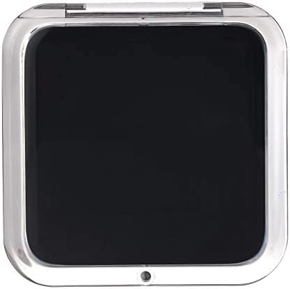 Miss Sweet Compact Mirror for Purse Pocket Mirror True Image&10X Magnification (Black)