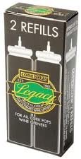 Cork Pops CO2 Cartridge Bottle Opener 2 Refills