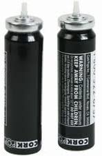 Cork Pops CO2 Cartridge Bottle Opener 2 Refills