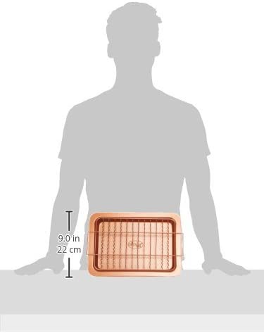 Gotham Steel Bonanza Bacon Cooker, Large, Brown
