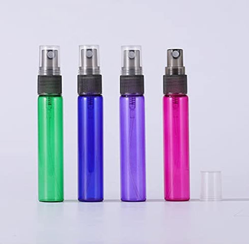 ZbFwmx 6 Pack Set Mini Protable Refill Bulk Atomizer Spray Travel Perfume Bottle Hydrating Empty Bottle