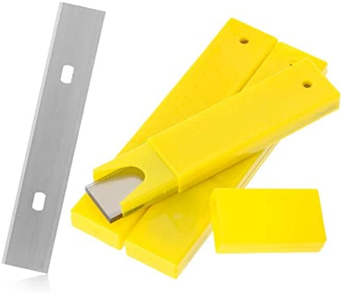 Bates- Scraper Blades, 4 Inch, 30 pcs Replacement Razor Blades, Carbon Steel Razor Blades, Floor Scrapper Blade, Paint Scraper Blades, 4 Inch Scraper Blades.