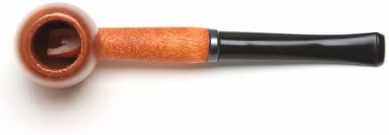 Missouri Meerschaum - Ozark Mountain Hardwood Tobacco Pipe - Oval Bowl, Straight Bit