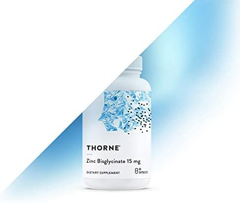 Thorne Zinc Bisglycinate 15 mg - 60 Capsules