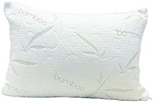 All That Jazz Best Bamboo Travel Memory Foam Pillow for Neck & Shoulder Pain Relief. Airplane Or Automobile 15" X 10.5"